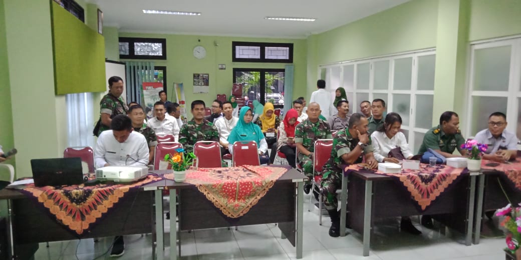 Satgas TMMD Laksanakan Rapat Koordinasi Bersama P3AP2KB