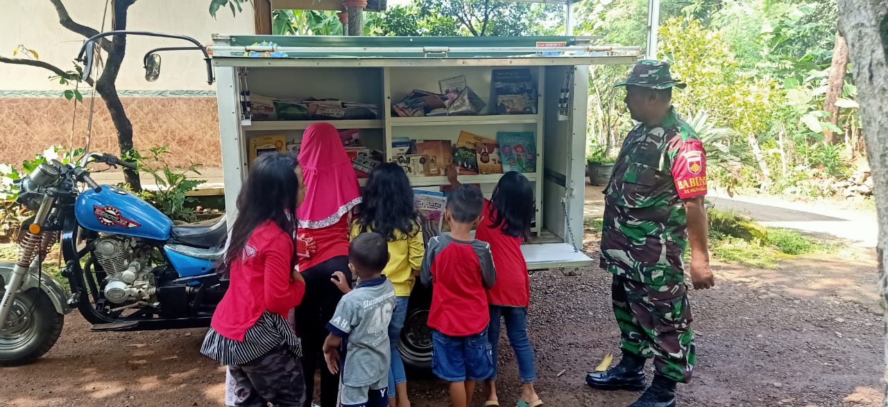 Program TMMD Sediakan Perpustakaan Keliling