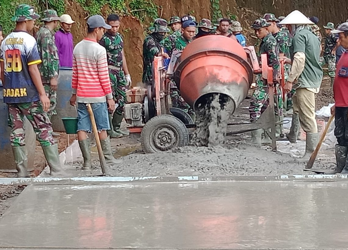 Proses Dalam Betonisasi Jalan – Sulut Daily