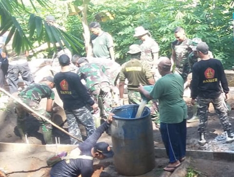 Dongkrak Perekonomian Warga Lewat Program TMMD Kodim Kudus