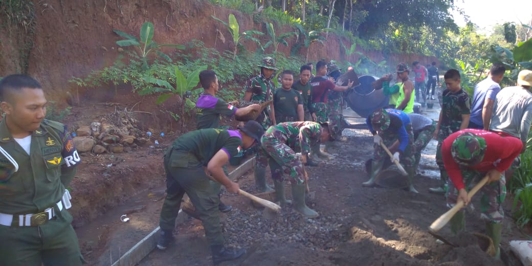 Mantap…..Komponen Cadangan Ada Di Lokasi TMMD