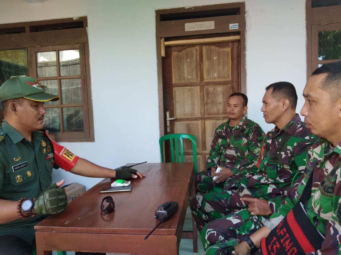 Kordinasi Selalu di utamakan Ala TMMD kodim Kudus Kordinasi Selalu di utamakan Ala TMMD kodim Kudus