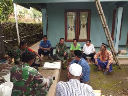 Anggota Satgas TMMD 107 Melaksanakan Anjangsana Anggota Satgas TMMD 107 Melaksanakan Anjangsana