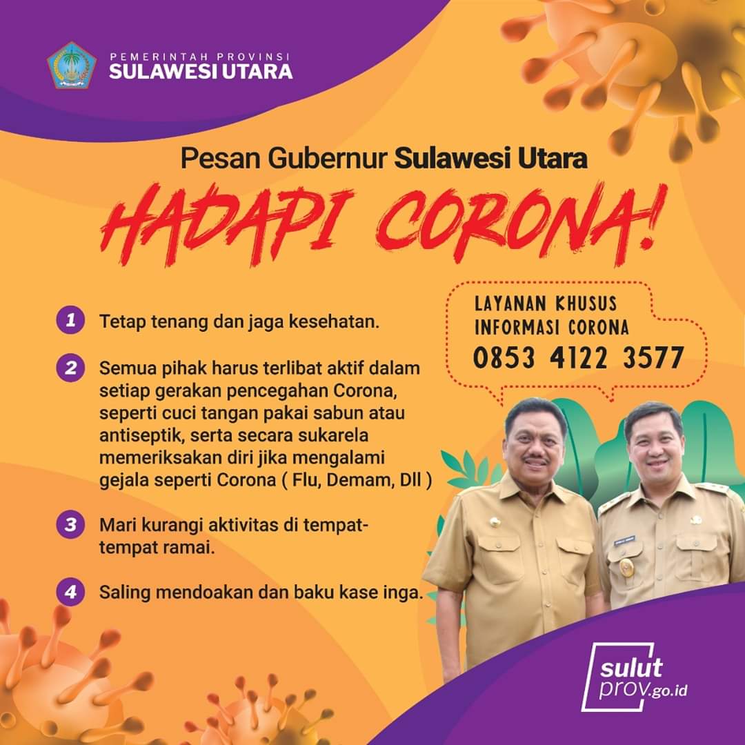 Sulut Terapkan ‘Social Distancing’ Sulut Terapkan ‘Social Distancing’
