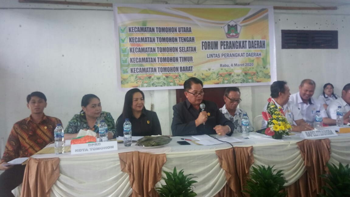 DPRD Tomohon Ikuti Forum Perangkat Daerah