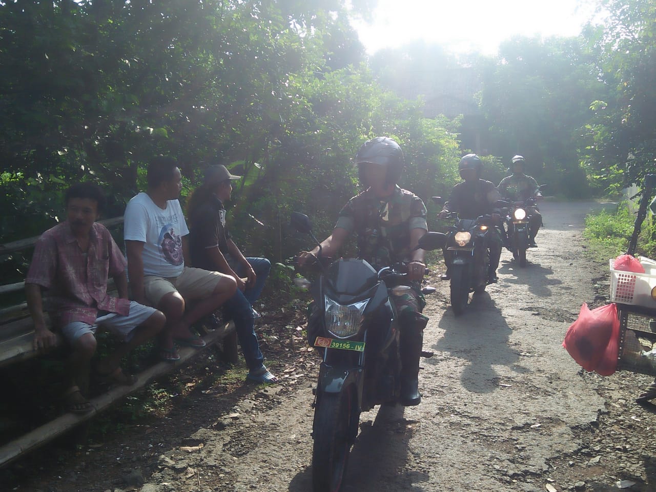 Membelah fajar menuju lokasi Pra TMMD Membelah fajar menuju lokasi Pra TMMD