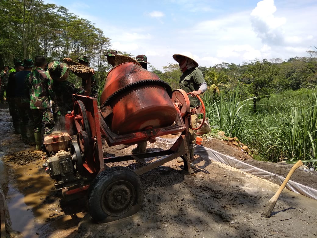 Semangat Dan Tanggung Jawab Tuntaskan Program TMMD 107