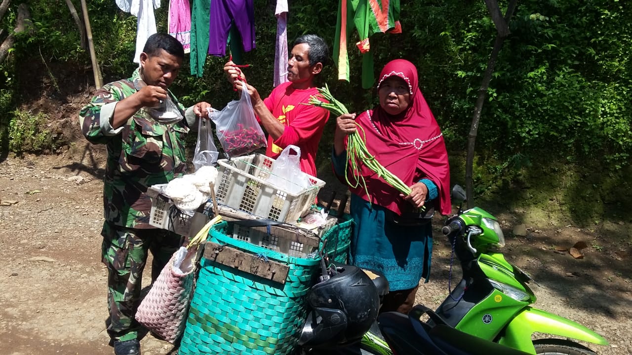 MMD Membawa Berkah  Bagi Pedagang Sayur