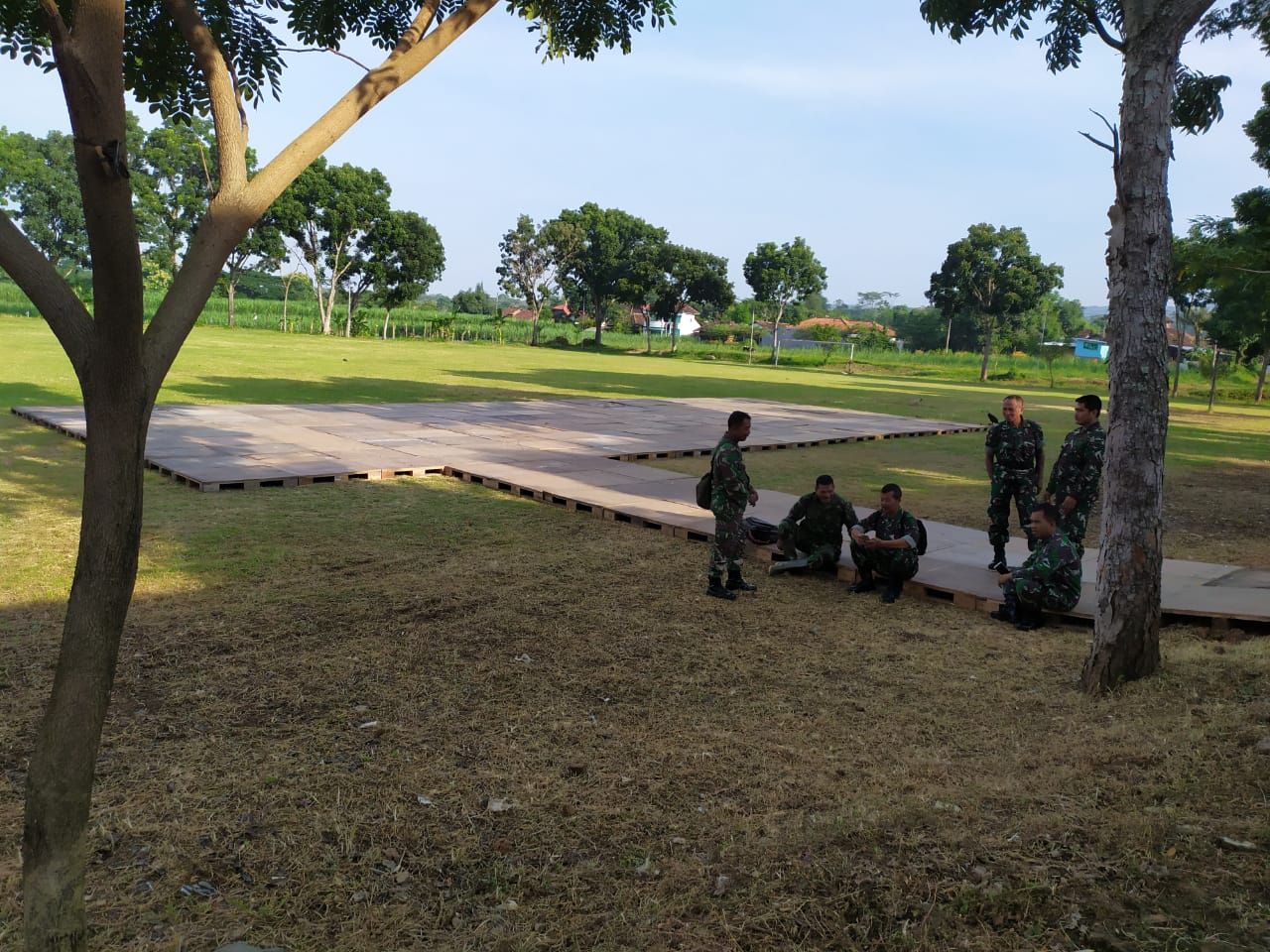 Persiapan Pembukaan TMMD Kodim Kudus. Persiapan Pembukaan TMMD Kodim Kudus.