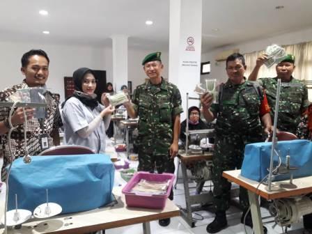 Pelatihan Menjahit Program Non Fisik TMMD Ke-107 Kodim 0722/Kudus