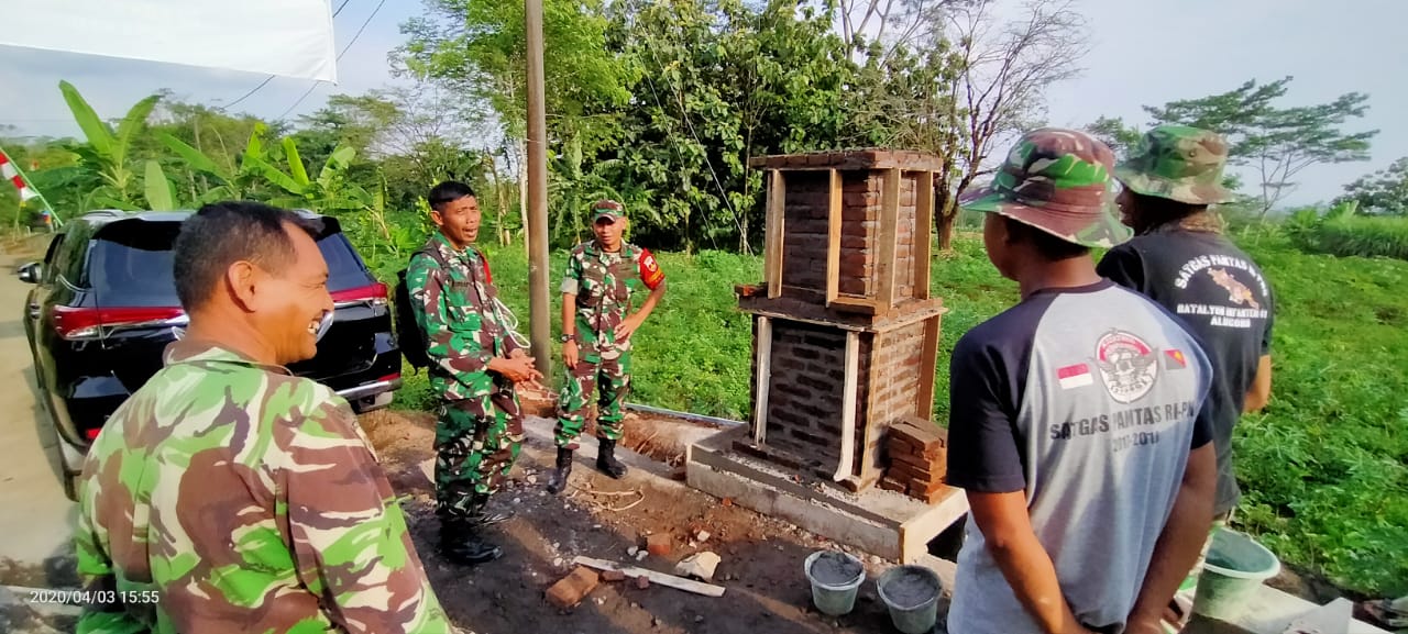 Karya Seni Layak Ditempati TMMD 107 Kudus