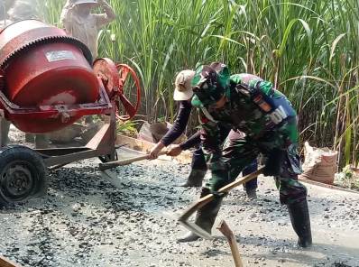 Provost Ikut Ambil Bagian Betonisasi