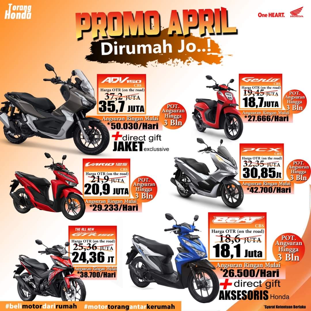 DAW Persembahkan Promo Menarik bagi Para Pecinta Motor Skutik Honda