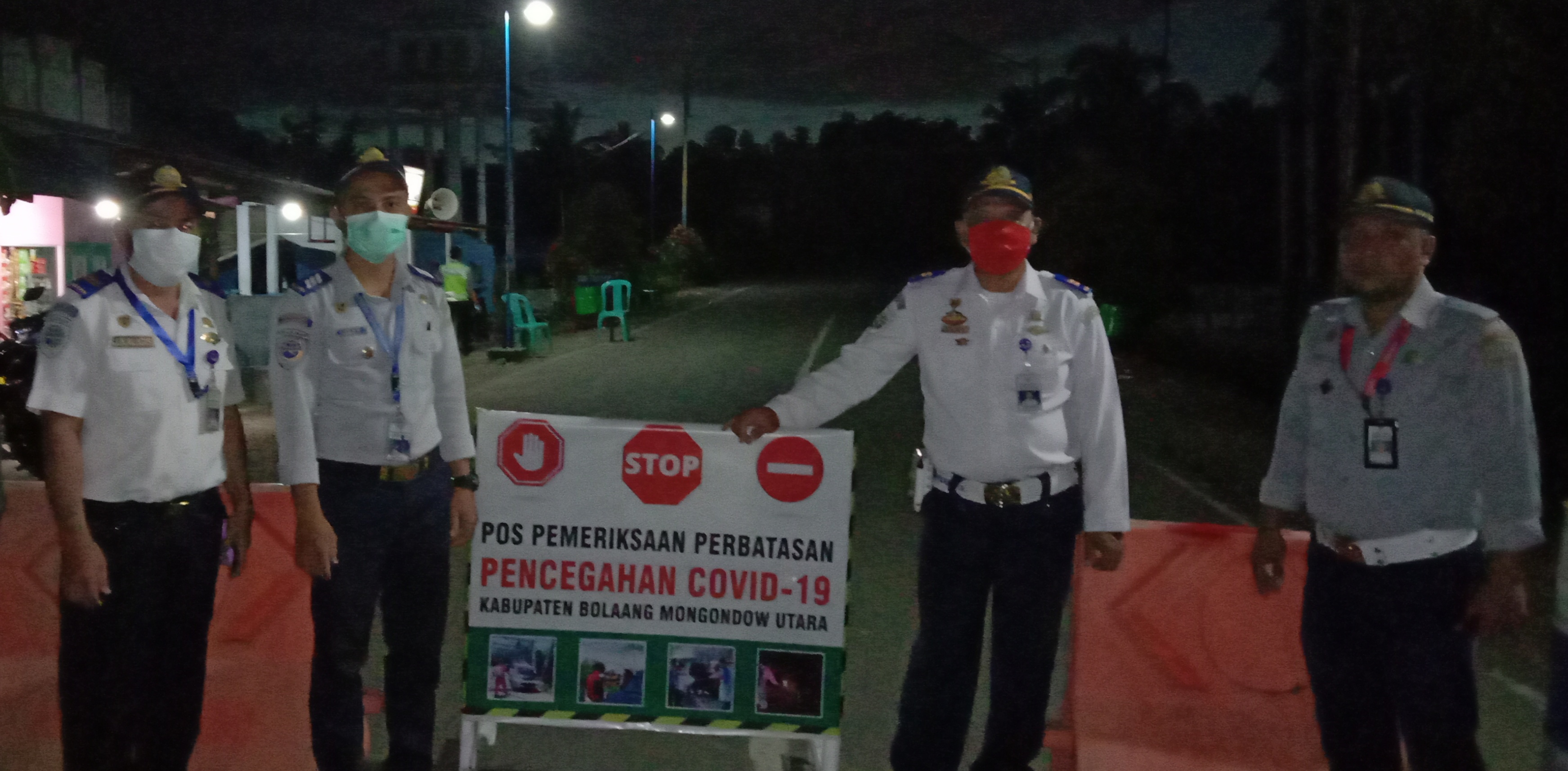 Kemenhub Sulut Turunkan Personil Jaga Batas Wilayah Perbatasan SulutGo Dalam Memerangi Penyebaran Covid-19 Kemenhub Sulut Turunkan Personil Jaga Batas Wilayah Perbatasan SulutGo Dalam Memerangi Penyebaran Covid-19