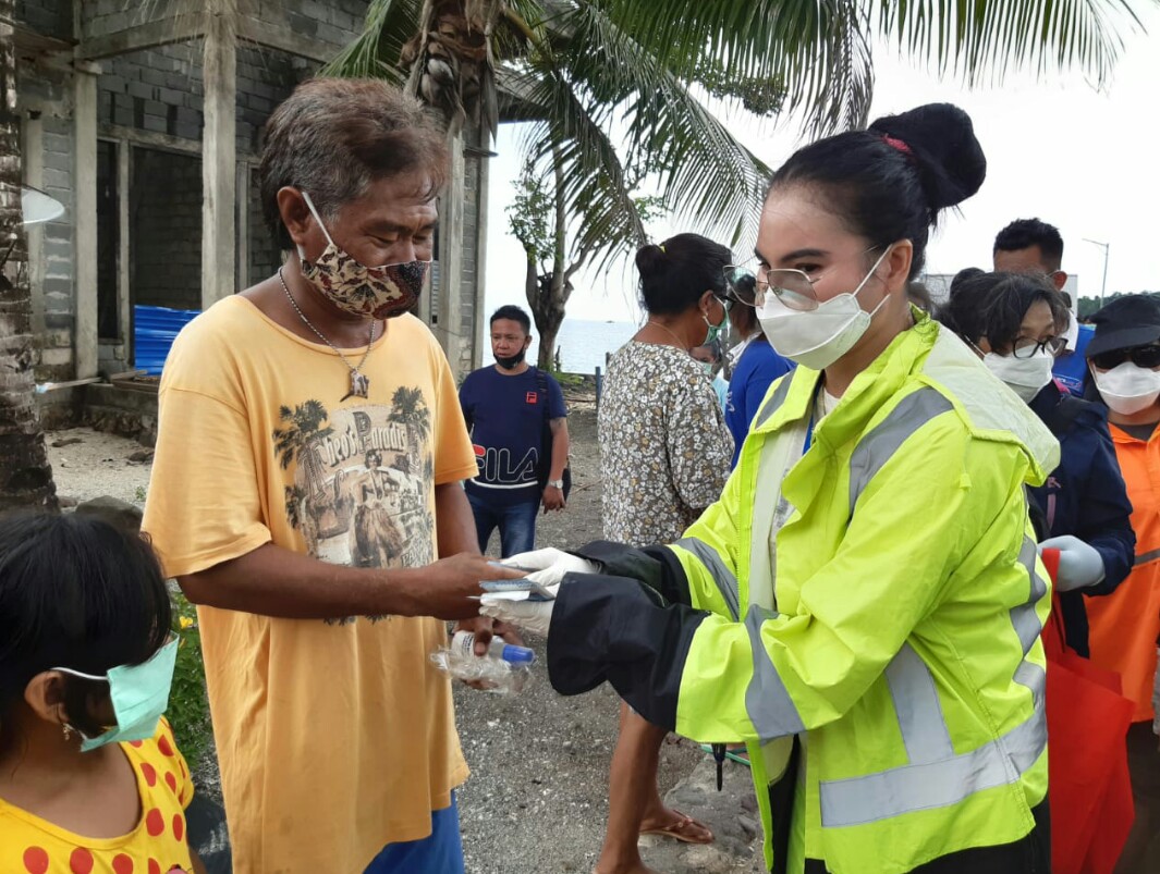 SGR Beri Bantuan untuk Warga Minut di Kepulauan SGR Beri Bantuan untuk Warga Minut di Kepulauan