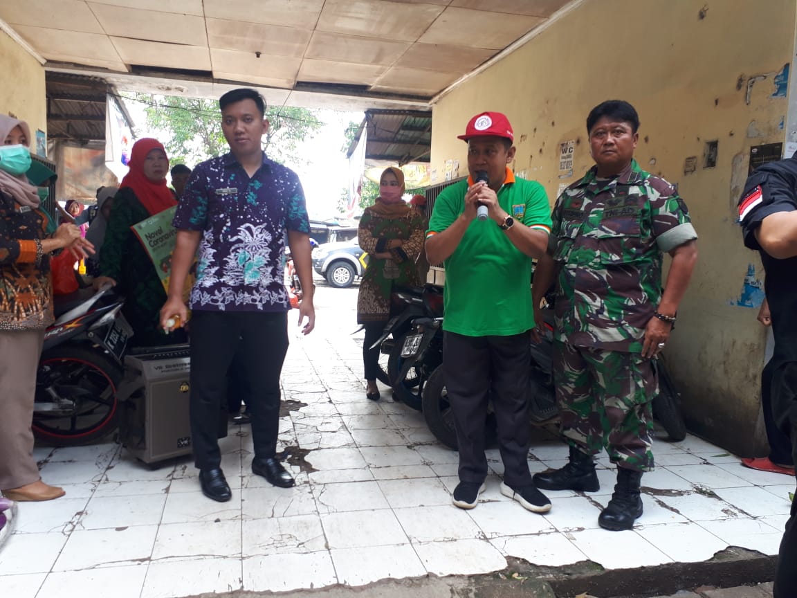 Satgas TMMD Kodim 0722/Kudus lakukan Terus Sosialisasi Covid-19.