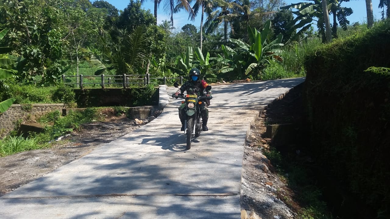 Indahnya Pemandangan Di Lokasi TMMD Ke-107  Desa Kedungsari