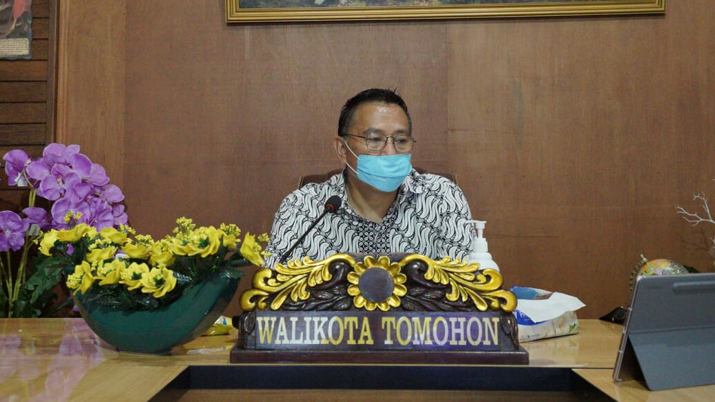 Walikota Tomohon Ikut Agenda Doa Kebangsaan dan Kemanusiaan Nasional