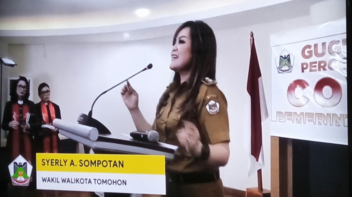 Pemkot Tomohon Gelar Ibadah Lewat Youtube, Wawali SAS Ajak Warga Disiplin Protokol Kesehatan