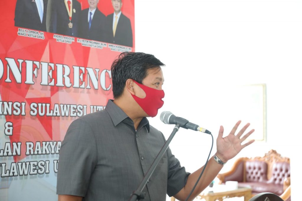 Wagub Kandouw Jelaskan Ranperda APBD 2019 di Rapat Paripurna