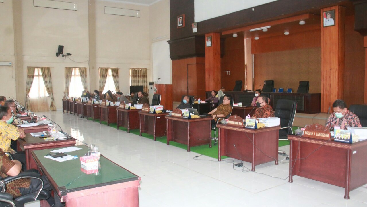 DPRD Tomohon Gelar Pembahasan Anggaran Bersama TAPD