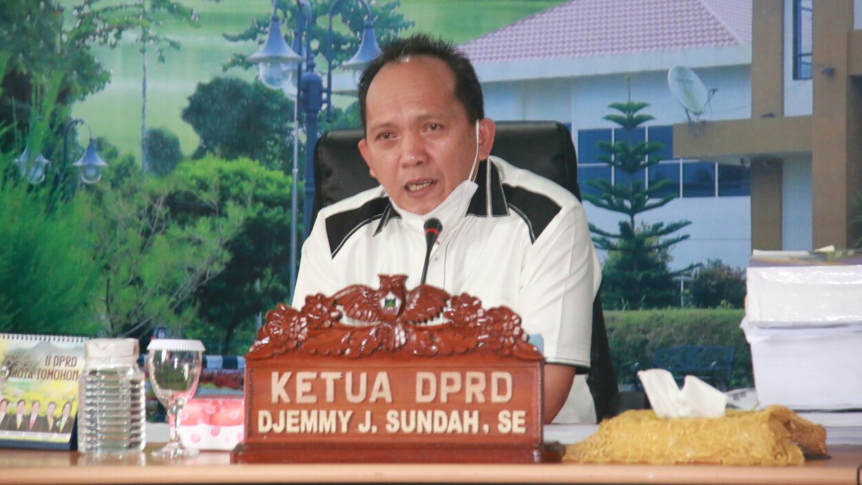 Ketua DPRD Tomohon Ikut Rapat Bahas PMR C-19