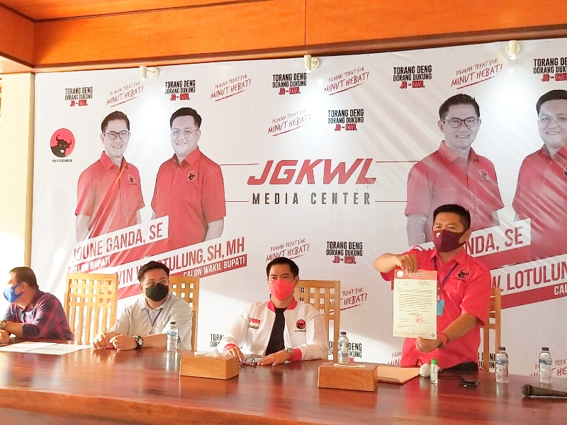 JG-KWL Pastikan Menang di Pilkada Minut, Ini Strateginya