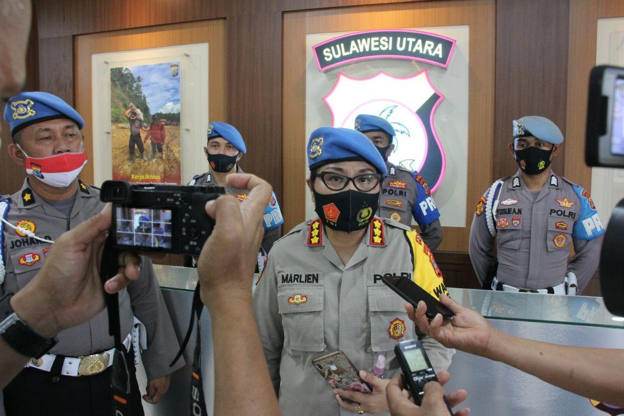 Cegah Corona: Kabid Propam Tertibkan Pengunaan Masker Mulai Dari Internal Polda Sulut