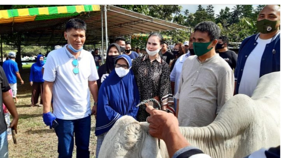 Momen Idul Adha, SGR-PDM Serahkan Bantuan 380 Juta dan 6 Ekor Sapi Momen Idul Adha, SGR-PDM Serahkan Bantuan 380 Juta dan 6 Ekor Sapi