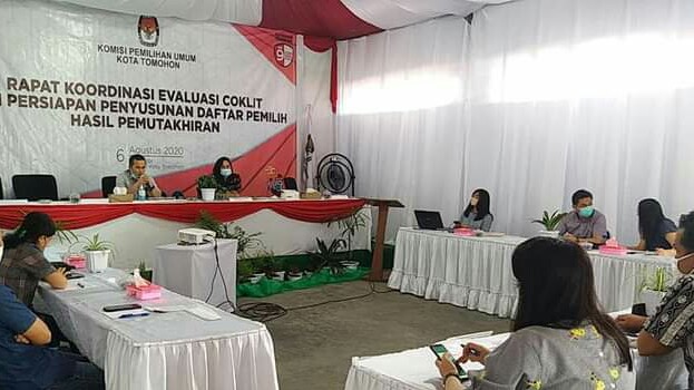 KPU Tomohon Evaluasi Coklit