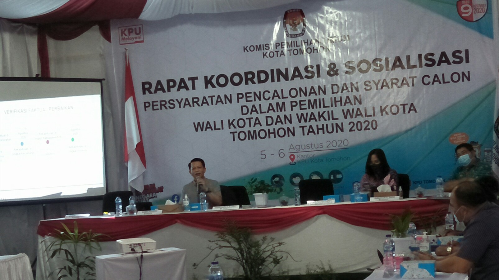 Robby Golioth Paparkan Mekanisme Pencalonan