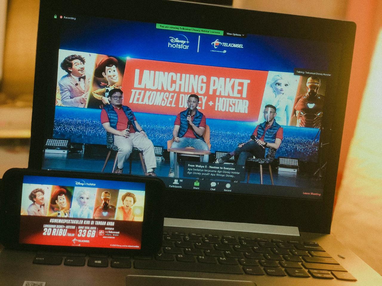 Nikmati Disney+ Hotstar, Telkomsel Hadirkan Pilihan Terbaik bagi Indonesia Nikmati Disney+ Hotstar, Telkomsel Hadirkan Pilihan Terbaik bagi Indonesia