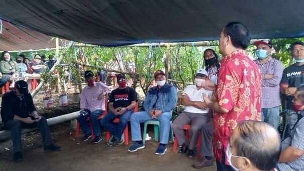 CS Terima Curhat Petani Perkebunan Pangi