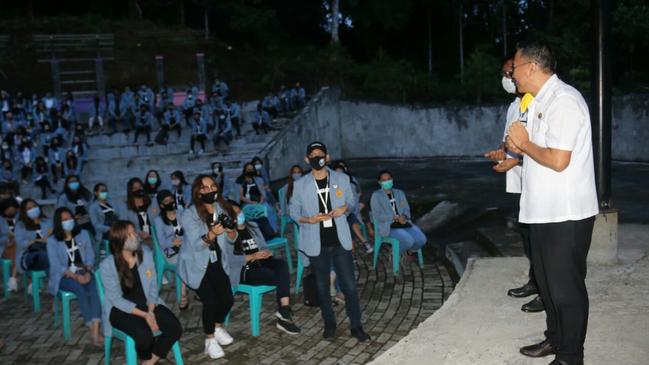 Walikota Tomohon Tatap Muka Mahasiswa KKT Unsrat