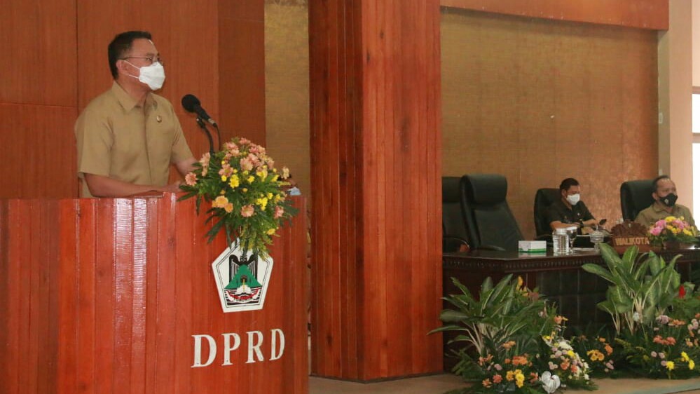 Walikota Tomohon Jelaskan Perubahan APBD 2020 Walikota Tomohon Jelaskan Perubahan APBD 2020
