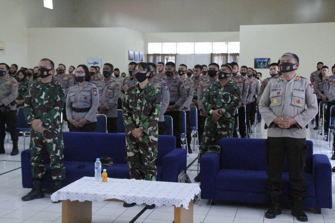 Kolonel Pnb Abram Tumanduk Jadi Tuan Rumah Ibadah Gabungan TNI AU-BrimobPolda Sulut