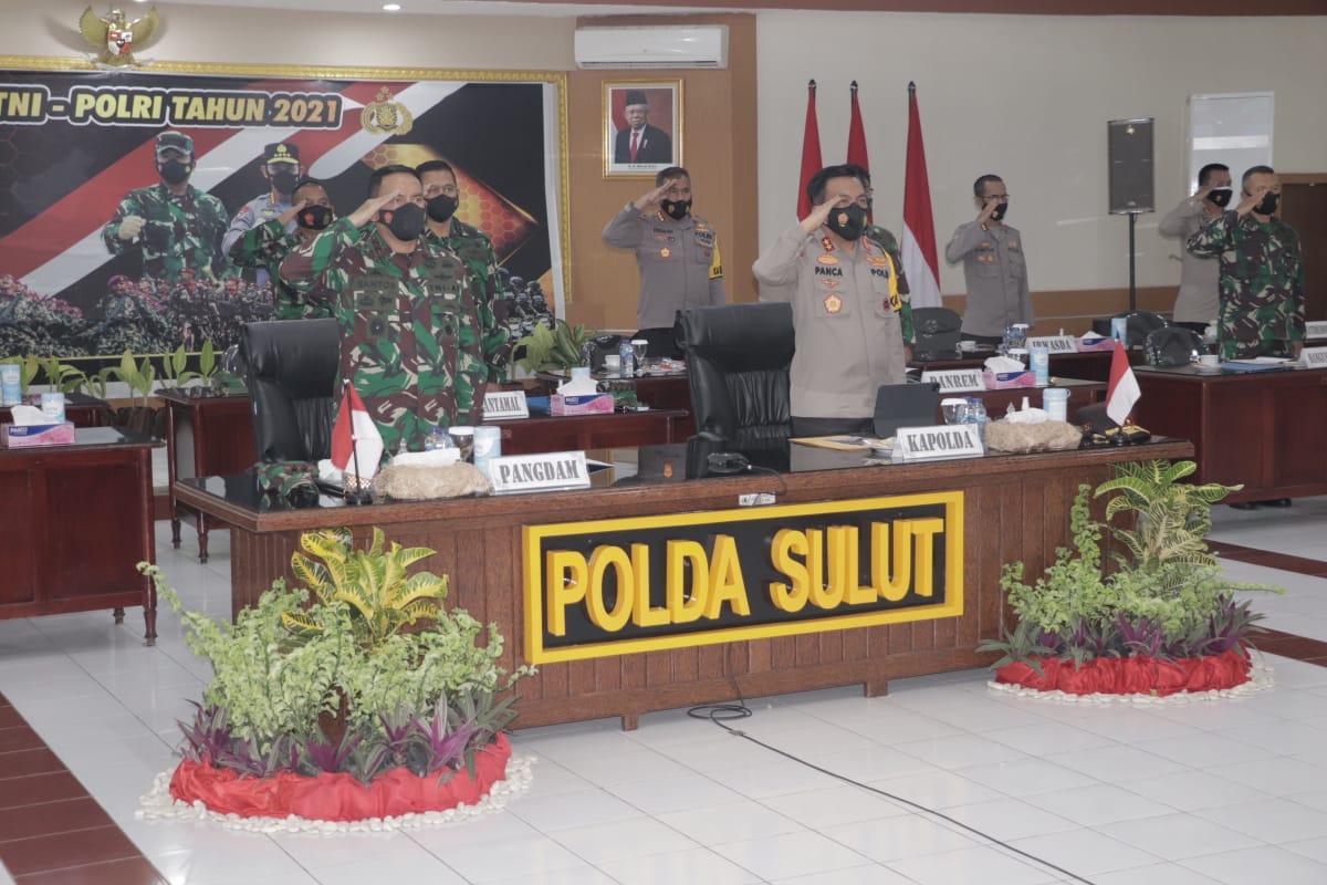 TNI-Polri di Sulut Dukung Program Nasional