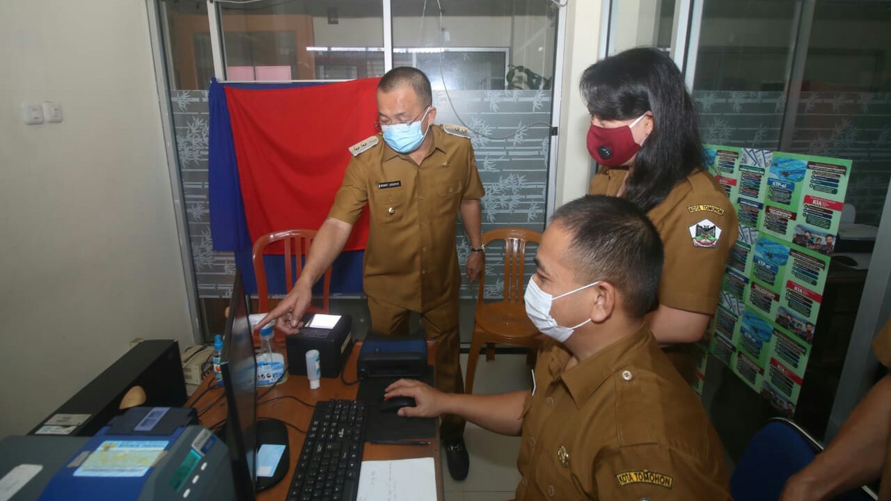 Caroll-Wenny Sidak Ruang Kerja ASN di MPP dan Sekretariat Daerah