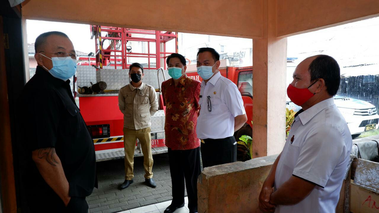 Sidak Kantor Damkar, Caroll-Wenny Bakal Siapkan Lokasi Representatif Sidak Kantor Damkar, Caroll-Wenny Bakal Siapkan Lokasi Representatif