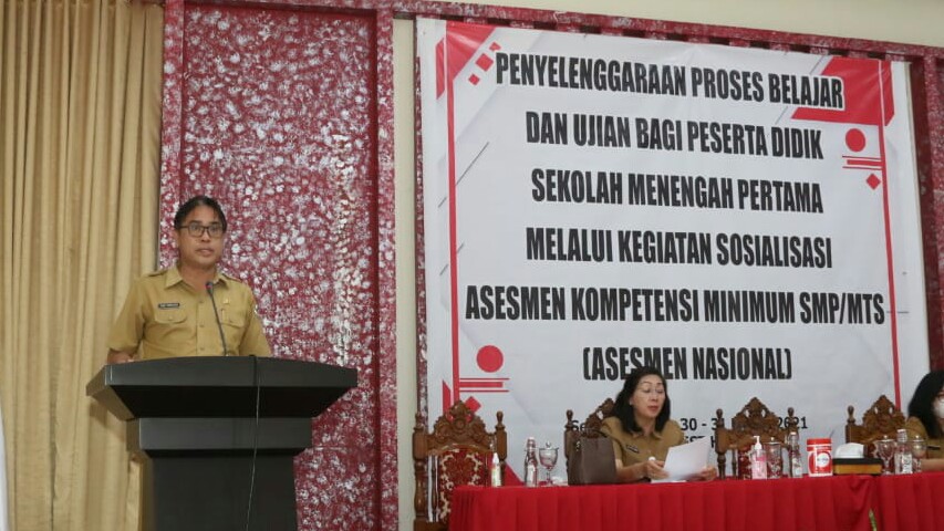 Pandeirot Buka Sosialisasi Asesmen Jenjang SMP