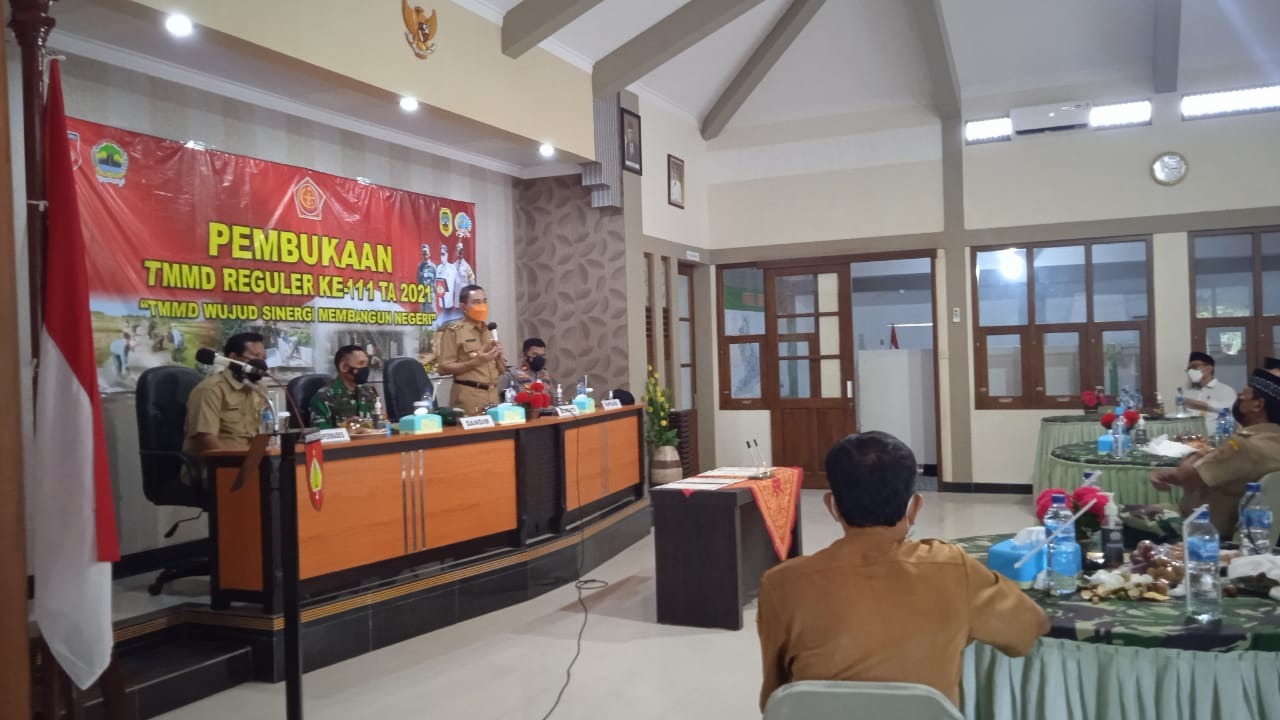 Inilah Pesan Bupati Pati Dalam Upacara Pembukaan TMMD Inilah Pesan Bupati Pati Dalam Upacara Pembukaan TMMD
