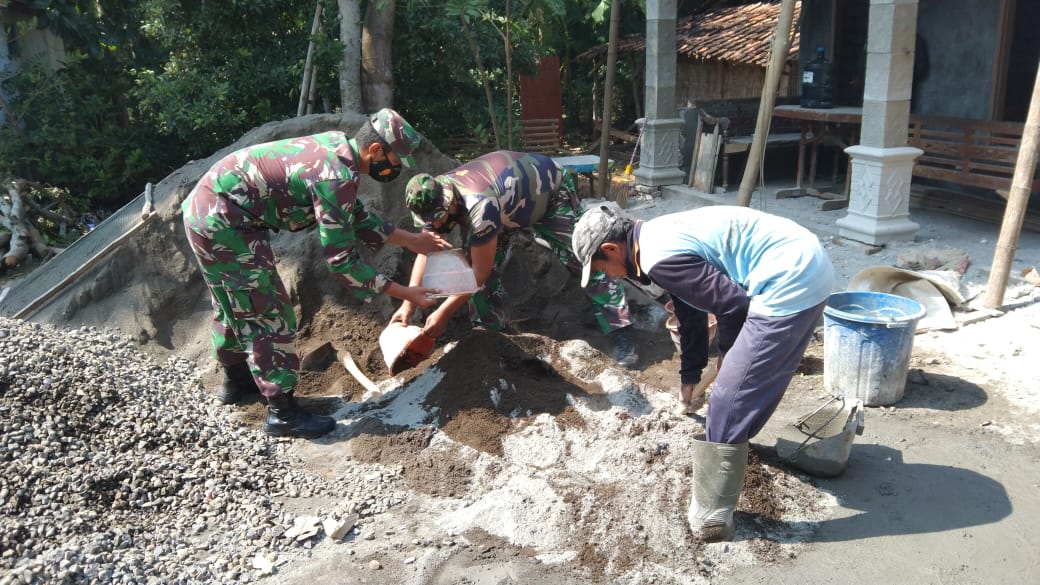 TMMD Ke-111 Bangkitkan Lagi Semangat Gotong Royong TMMD Ke-111 Bangkitkan Lagi Semangat Gotong Royong