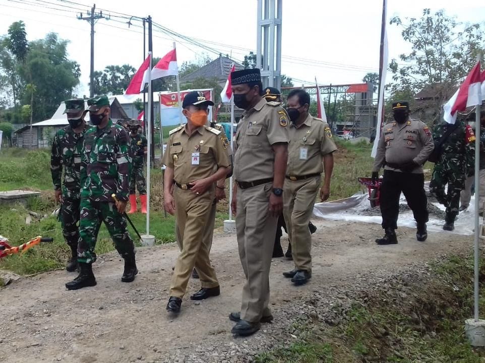 Bupati dan Dandim Cek Lokasi TMMD Reguler 111 Pati Bupati dan Dandim Cek Lokasi TMMD Reguler 111 Pati