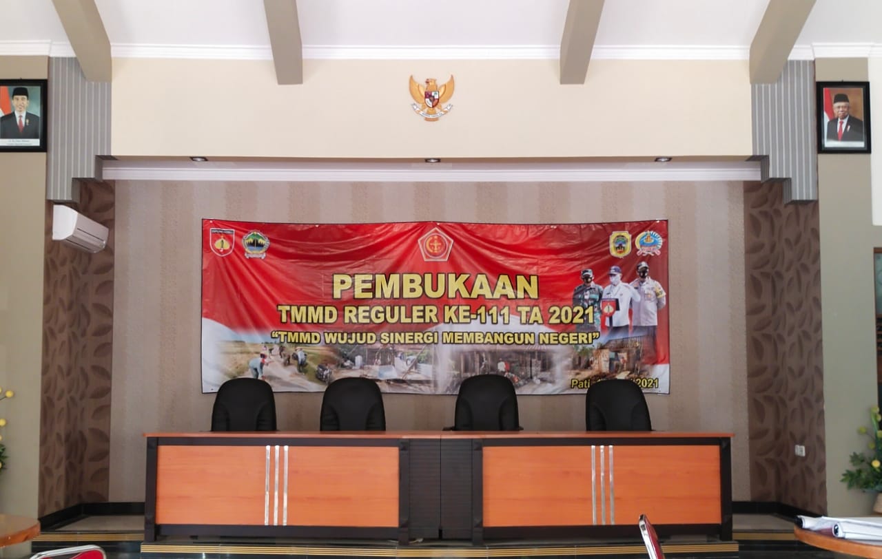 Pembukaan TMMD Reguler 111 Kodim Pati Semakin Dekat, Balai Desa Tamansari Siap Menjadi Tempat Upacara Pembukaan TMMD Reguler 111 Kodim Pati Semakin Dekat, Balai Desa Tamansari Siap Menjadi Tempat Upacara