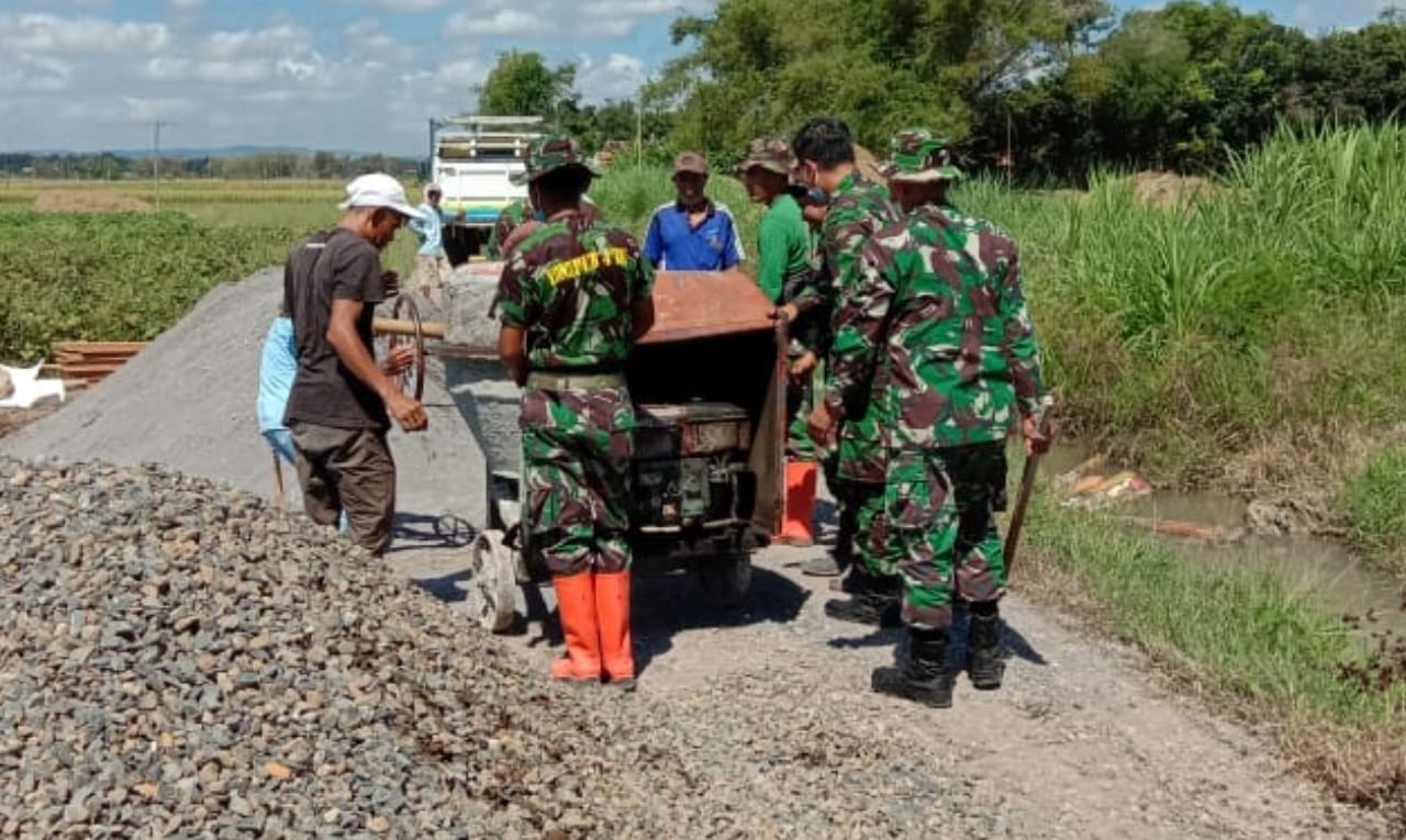 Gas Pol….! Persiapkan Molen Untuk Betonisasi Di Desa Tamansari