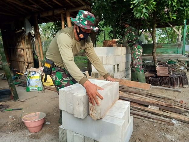 TMMD Kodim 0718/Pati, Kerja Dengan Semangat Semua Jadi Ringan