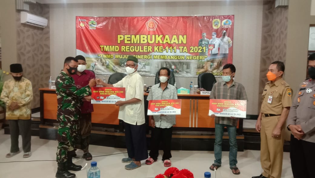 TMMD ke-111 Dibuka, Kedepankan Protokol Kesehatan