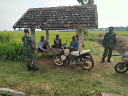 Orientasi Anggota Kodim Pati Di  Desa Penerima Program TMMD Reg. 111