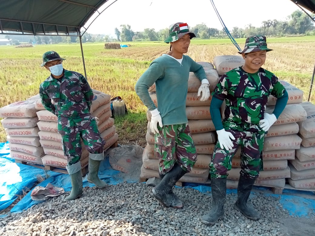 Hari Ke-11 Pelaksanaan TMMD 111, Sejumlah Target Sudah Berhasil Terpenuhi.