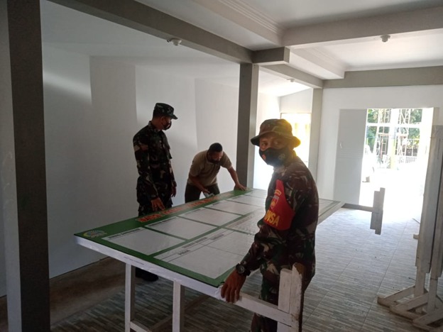 Penyiapan Posko, Persiapan pembukaan TMMD Penyiapan Posko, Persiapan pembukaan TMMD